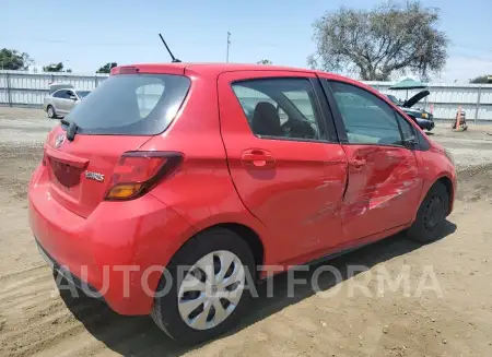 TOYOTA YARIS 2015 vin VNKKTUD33FA043379 from auto auction Copart