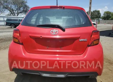 TOYOTA YARIS 2015 vin VNKKTUD33FA043379 from auto auction Copart