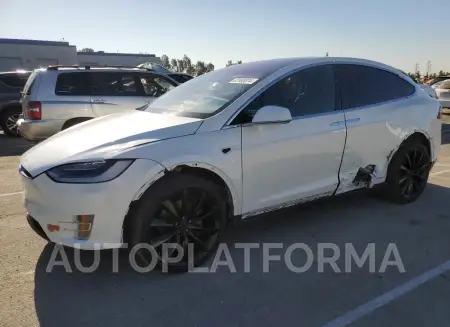 Tesla Model X 2018 2018 vin 5YJXCBE28JF101186 from auto auction Copart