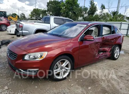 Volvo V60 2015 2015 vin YV140MEK1F1251075 from auto auction Copart