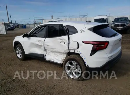 CHEVROLET TRAX 2024 vin KL77LFE25RC129007 from auto auction Copart