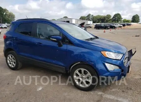 FORD ECOSPORT S 2020 vin MAJ3S2GE8LC348061 from auto auction Copart