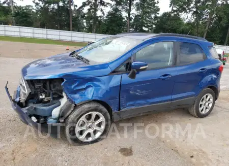 FORD ECOSPORT S 2020 vin MAJ3S2GE8LC348061 from auto auction Copart