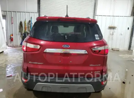 FORD ECOSPORT T 2018 vin MAJ6P1WL3JC190752 from auto auction Copart