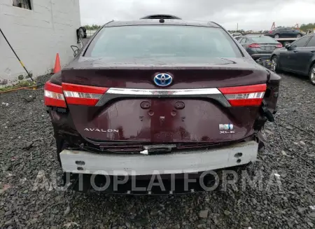 TOYOTA AVALON HYB 2015 vin 4T1BD1EB2FU036931 from auto auction Copart