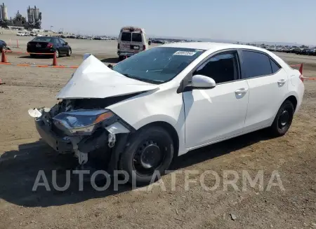 Toyota Corolla 2015 2015 vin 5YFBURHE5FP312069 from auto auction Copart