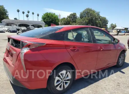 TOYOTA PRIUS 2018 vin JTDKBRFU0J3596289 from auto auction Copart