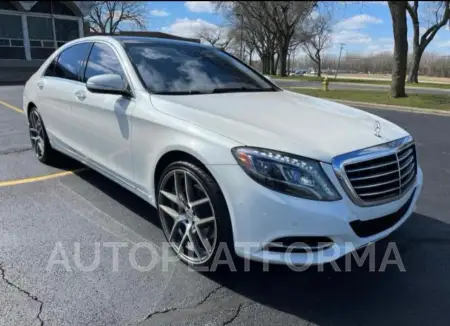 Mercedes-Benz S550 2015 2015 vin WDDUG8FB6FA203634 from auto auction Copart