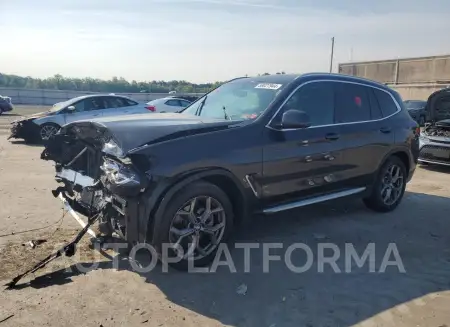 BMW X3 xDrive 2022 2022 vin 5UX53DP08N9K34141 from auto auction Copart