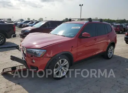 BMW X3 XDRIVE2 2016 vin 5UXWX9C52G0D76731 from auto auction Copart