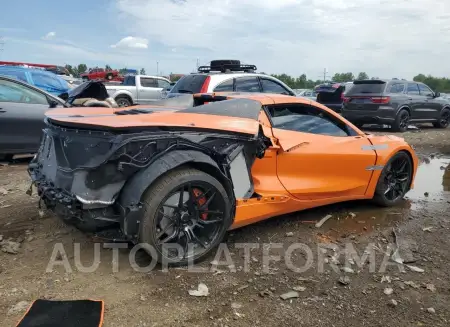 CHEVROLET CORVETTE Z 2024 vin 1G1YF3D37R5601874 from auto auction Copart