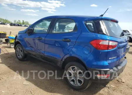 FORD ECOSPORT S 2022 vin MAJ6S3FL0NC467678 from auto auction Copart