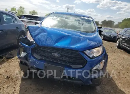 FORD ECOSPORT S 2022 vin MAJ6S3FL0NC467678 from auto auction Copart