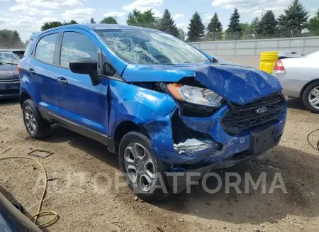 FORD ECOSPORT S 2022 vin MAJ6S3FL0NC467678 from auto auction Copart