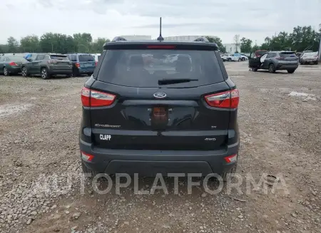 FORD ECOSPORT S 2020 vin MAJ6S3GL4LC317942 from auto auction Copart