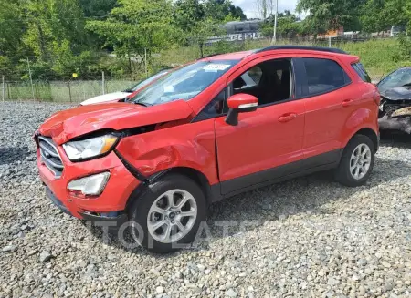 FORD ECOSPORT S 2020 vin MAJ6S3GLXLC321543 from auto auction Copart