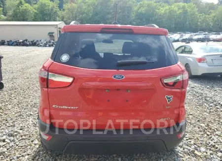 FORD ECOSPORT S 2020 vin MAJ6S3GLXLC321543 from auto auction Copart