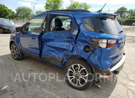 FORD ECOSPORT S 2020 vin MAJ6S3JL0LC323228 from auto auction Copart