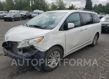 Toyota Sienna XLE 2017 2017 vin 5TDYZ3DC5HS794498 from auto auction Copart