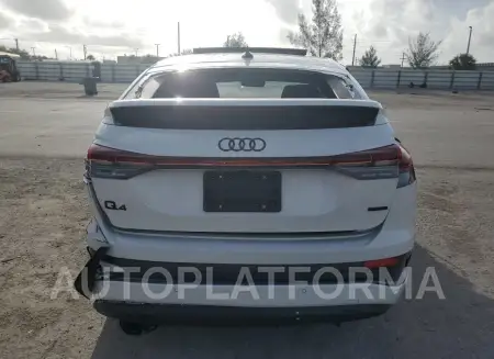 AUDI Q4 E-TRON 2024 vin WA122BFZ9RP025028 from auto auction Copart