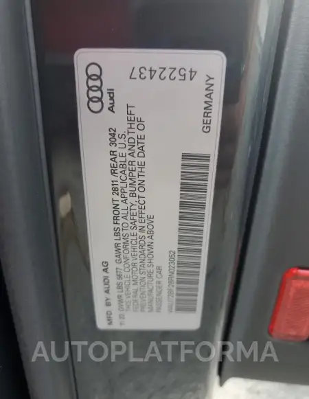 AUDI A6 ALLROAD 2024 vin WAU72BF28RN023052 from auto auction Copart