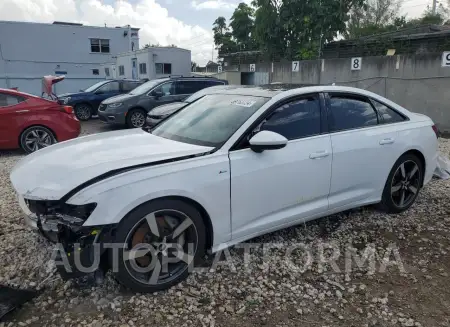 Audi A6 2021 2021 vin WAUK2AF21MN074924 from auto auction Copart