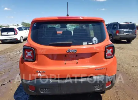 JEEP RENEGADE S 2017 vin ZACCJBAB2HPG37595 from auto auction Copart