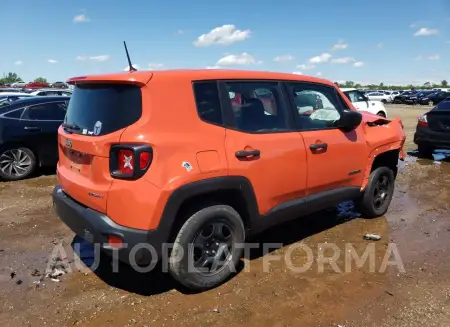 JEEP RENEGADE S 2017 vin ZACCJBAB2HPG37595 from auto auction Copart