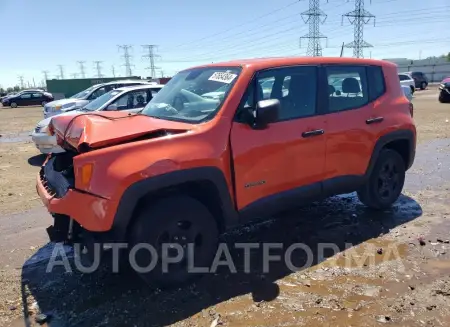 JEEP RENEGADE S 2017 vin ZACCJBAB2HPG37595 from auto auction Copart