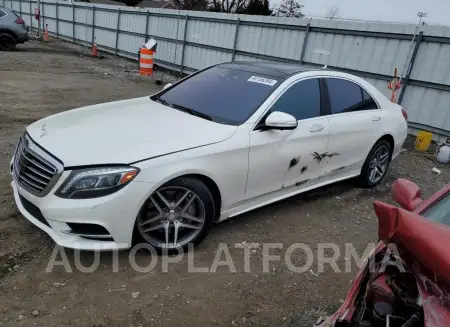 Mercedes-Benz S550 2015 2015 vin WDDUG8FB8FA164917 from auto auction Copart