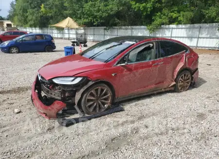 Tesla Model X 2020 2020 vin 5YJXCAE28LF299927 from auto auction Copart