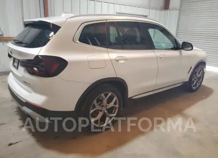 BMW X3 SDRIVE3 2022 vin 5UX43DP02N9M86463 from auto auction Copart