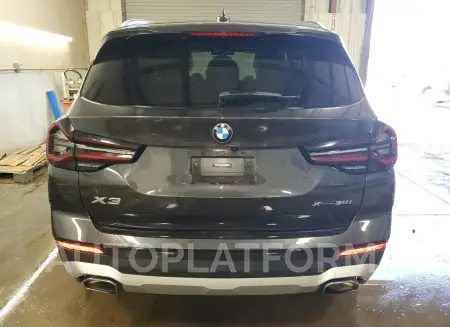 BMW X3 XDRIVE3 2023 vin 5UX53DP07P9R23414 from auto auction Copart