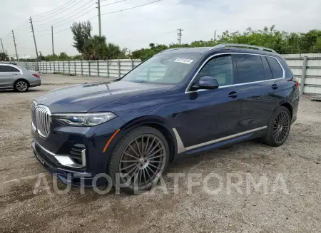 BMW X7 2021 2021 vin 5UXCX6C17M9E32622 from auto auction Copart