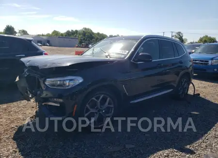 BMW X3 xDrive 2021 2021 vin 5UXTY5C06M9E77467 from auto auction Copart