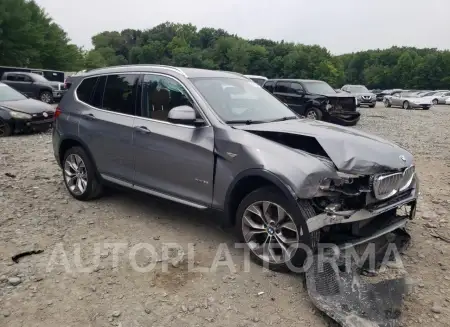 BMW X3 XDRIVE2 2017 vin 5UXWX9C51H0D97698 from auto auction Copart