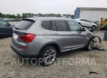 BMW X3 XDRIVE2 2017 vin 5UXWX9C51H0D97698 from auto auction Copart