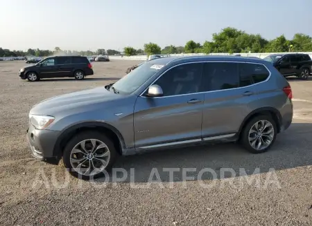 BMW X3 XDRIVE2 2016 vin 5UXWX9C59G0D94028 from auto auction Copart