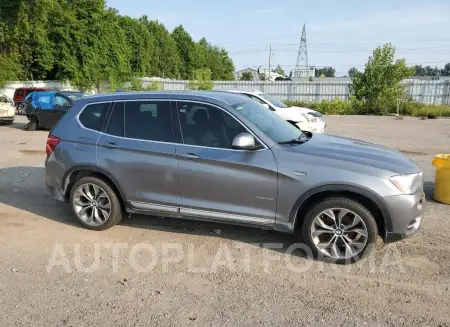 BMW X3 XDRIVE2 2016 vin 5UXWX9C59G0D94028 from auto auction Copart