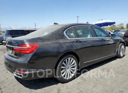 BMW 740 I 2016 vin WBA7E2C54GG504438 from auto auction Copart