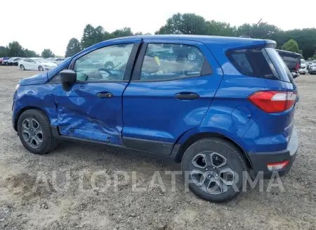 FORD ECOSPORT S 2020 vin MAJ3S2FE5LC369886 from auto auction Copart