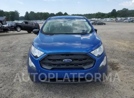 FORD ECOSPORT S 2020 vin MAJ3S2FE5LC369886 from auto auction Copart