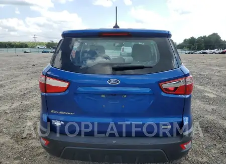 FORD ECOSPORT S 2020 vin MAJ3S2FE5LC369886 from auto auction Copart