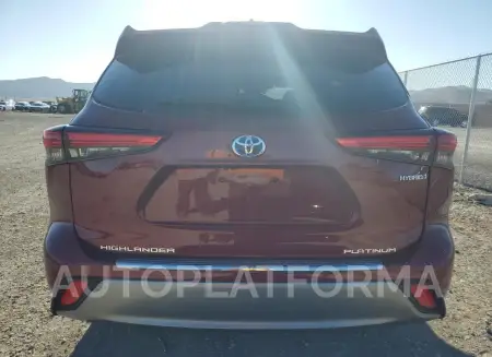 TOYOTA HIGHLANDER 2021 vin 5TDEBRCH7MS057434 from auto auction Copart