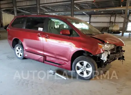 TOYOTA SIENNA LE 2020 vin 5TDKZ3DC0LS082804 from auto auction Copart