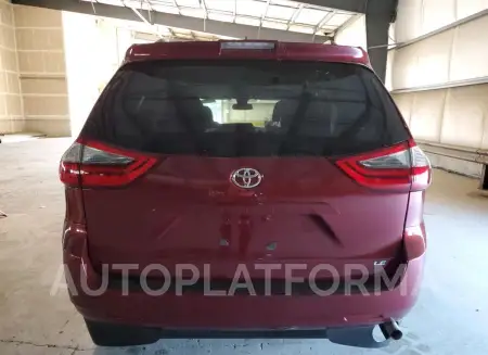 TOYOTA SIENNA LE 2020 vin 5TDKZ3DC0LS082804 from auto auction Copart