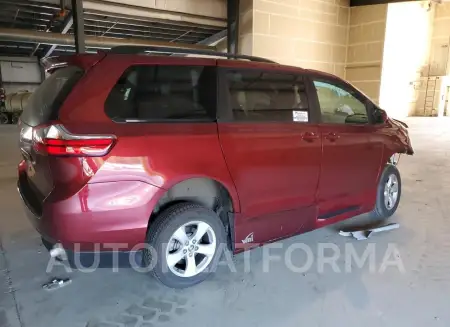 TOYOTA SIENNA LE 2020 vin 5TDKZ3DC0LS082804 from auto auction Copart