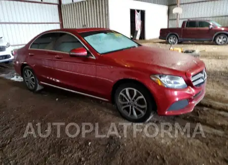 MERCEDES-BENZ C 300 4MAT 2018 vin 55SWF4KB0JU254307 from auto auction Copart