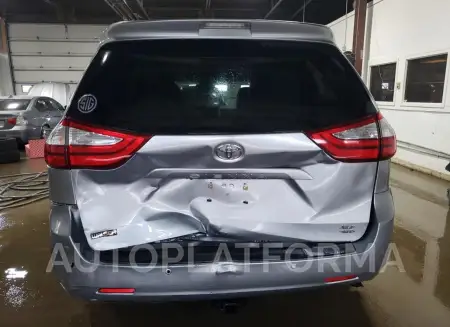 TOYOTA SIENNA XLE 2017 vin 5TDDZ3DC1HS146848 from auto auction Copart