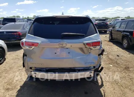 TOYOTA HIGHLANDER 2015 vin 5TDJKRFH4FS167306 from auto auction Copart